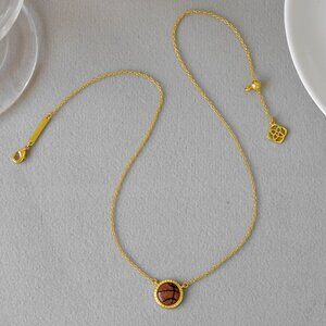 KENDRA SCOTT basketball pendant necklace